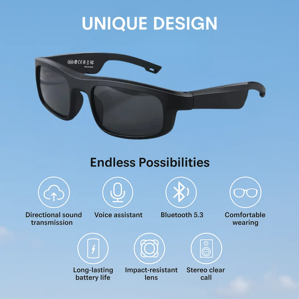 TuneShade Smart Glasses