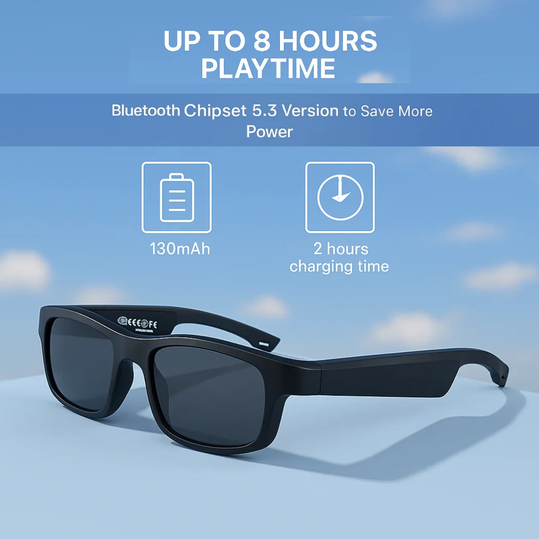 TuneShade Smart Glasses