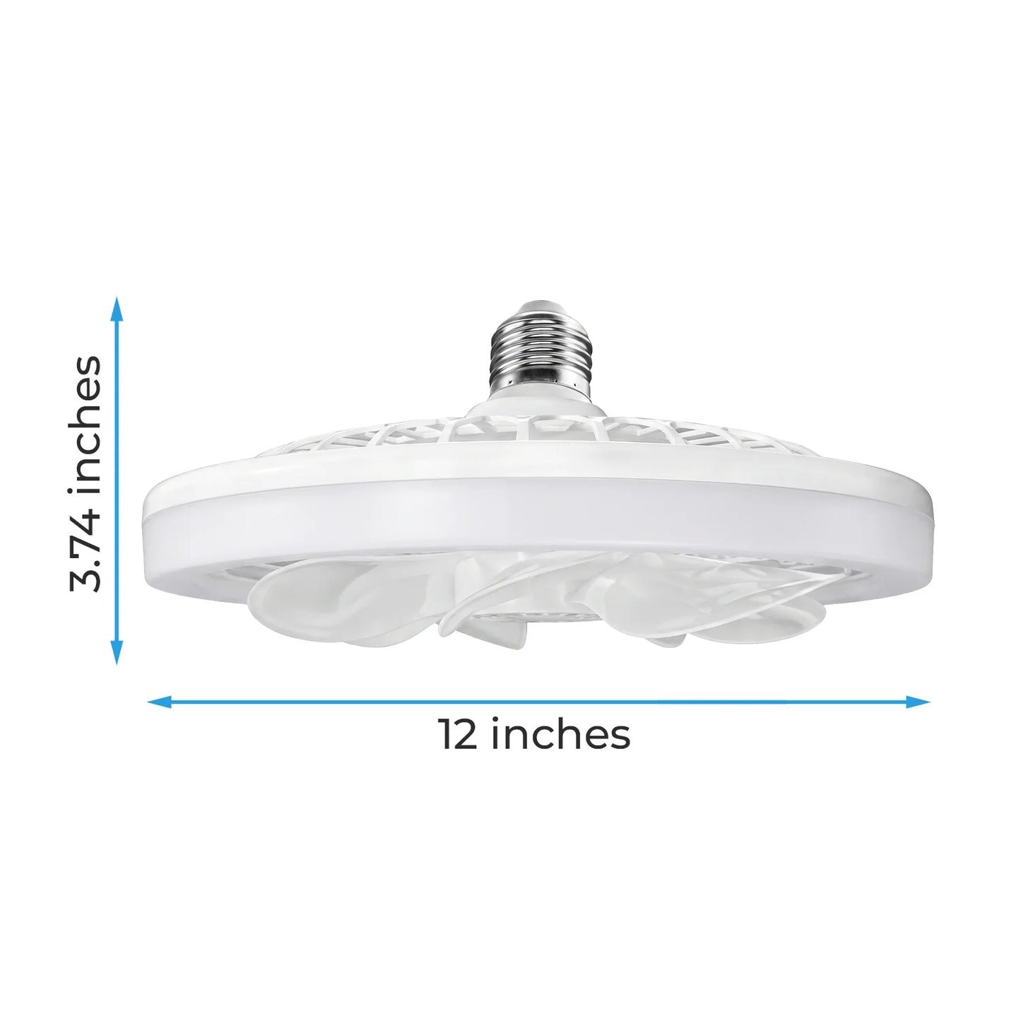 Ventely Socket Fan Light