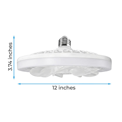 Ventely Socket Fan Light