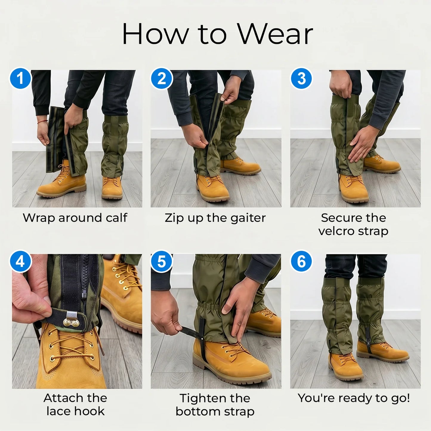 Greave Trail Gaiters