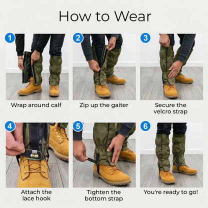 Greave Trail Gaiters