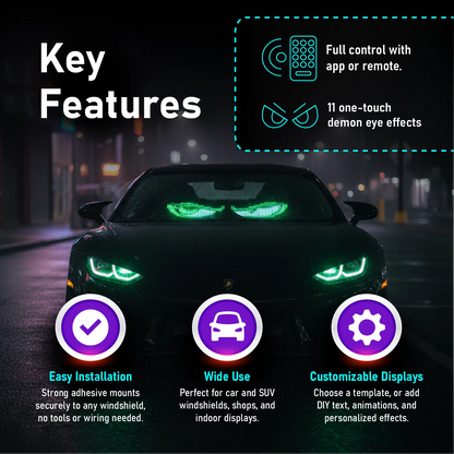 TuneShade LED Eyes for Car