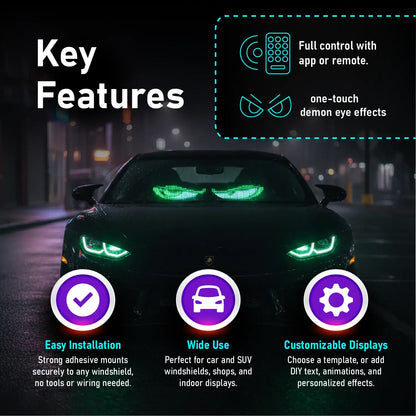 TuneShade LED Eyes for Car