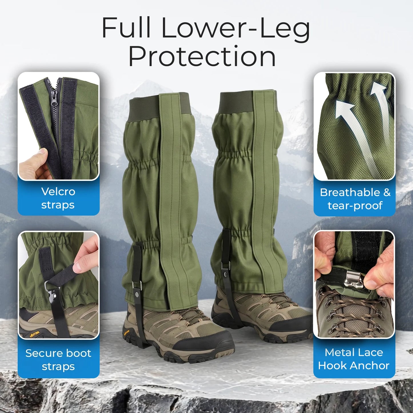 Greave Trail Gaiters