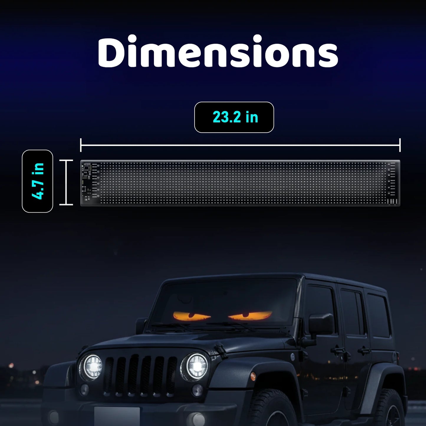 TuneShade LED Eyes for Car